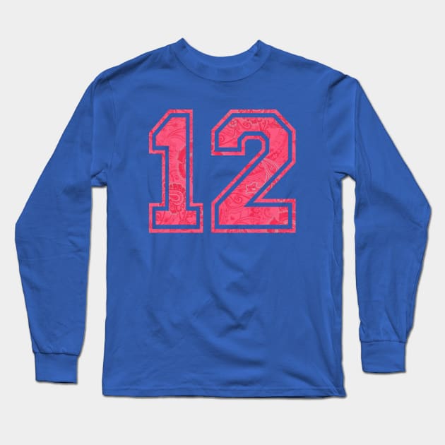 12 man Long Sleeve T-Shirt by chriswig